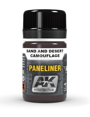 Paneliner for Sand and Desert Camouflage - AK Interactive
