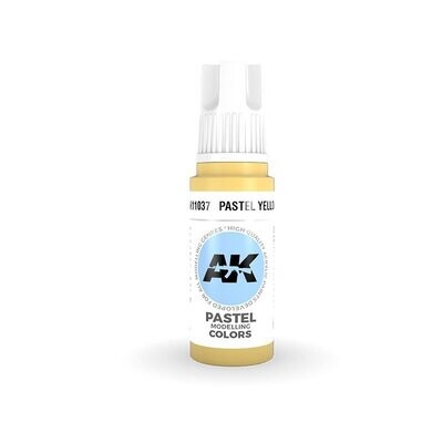 Pastel-Yellow-(3rd-Generation)-(17mL) - AK Interactive