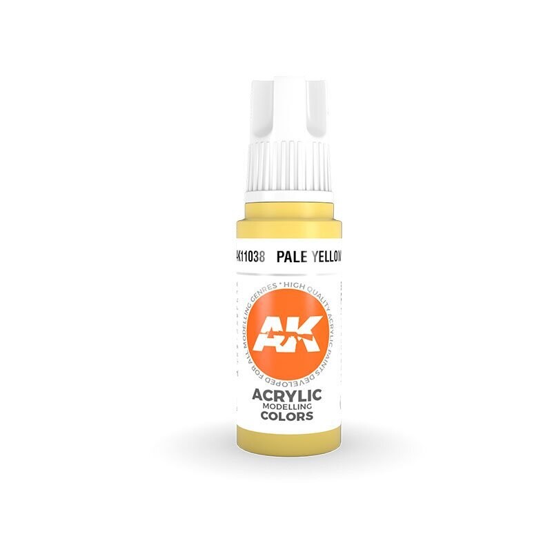 Pale-Yellow-(3rd-Generation)-(17mL) - AK Interactive