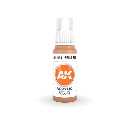 Beige-Red - (3rd-Generation)-(17mL) - AK Interactive