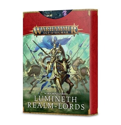 Warscroll Cards: Lumineth Realm-lords (Englisch) - Warhammer Age of Sigmar - Games Workshop