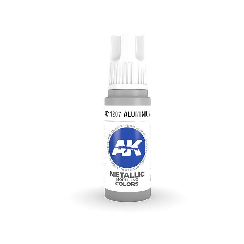 Aluminium - (3rd-Generation)-(17mL) - AK Interactive Aluminium - (3rd-Generation)-(17mL) - AK Interactive