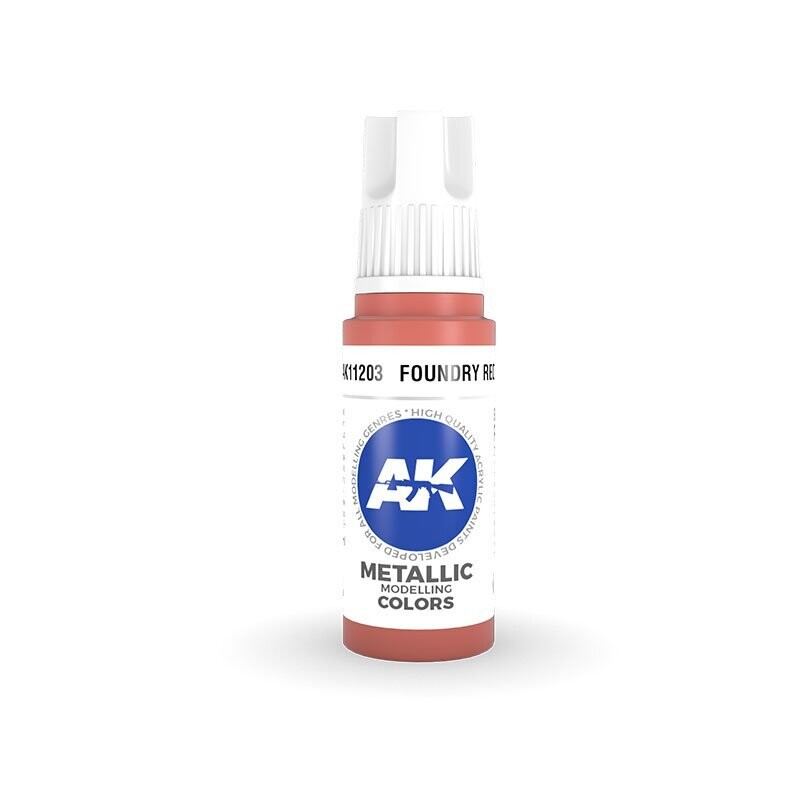 Foundry Red - (3rd-Generation)-(17mL) - AK Interactive