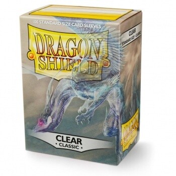 Standard Sleeves - Clear (100 Sleeves) - Dragon Shield