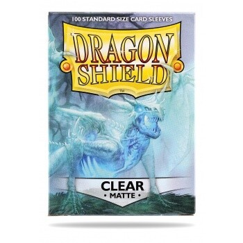 Standard Sleeves - Matte Clear (100 Sleeves) - Dragon Shield
