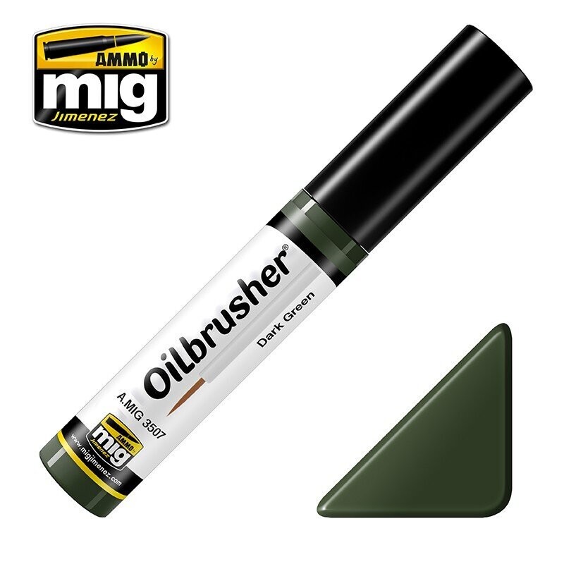 A.MIG-3507 Oilbrusher Dark Green (10mL) - Oilbrusher
