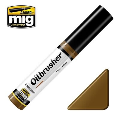 A.MIG-3508 Oilbrusher Dark Mud (10mL) - Oilbrusher