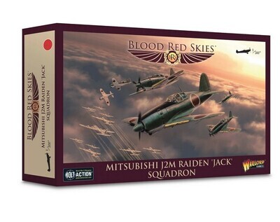 Blood Red Skies Mitsubishi J2M Raiden 'Jack' Squadron - Blood Red Skies - Warlord Games