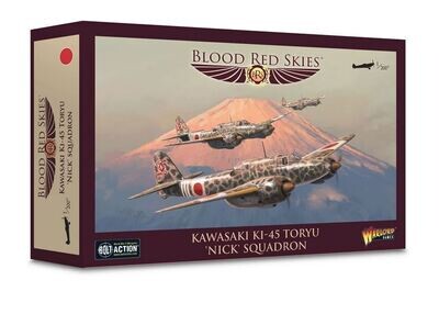 Blood Red Skies: Kawasaki Ki-45 Toryu 'Nick' Squadron - Blood Red Skies - Warlord Games