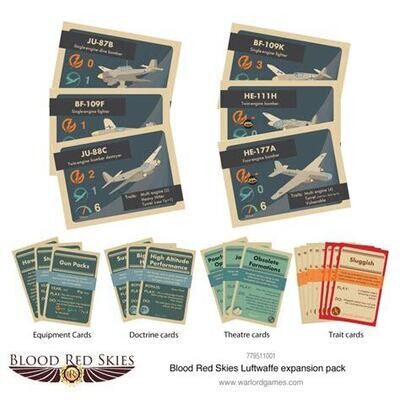 Blood Red Skies Luftwaffe expansion pack - Blood Red Skies - Warlord Games