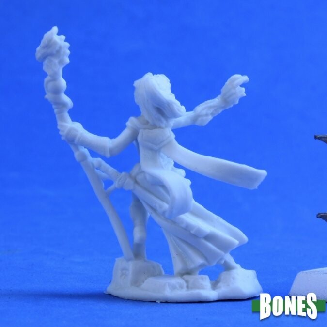 Andriessa, Female Wizard Human - Bones - Reaper Miniatures