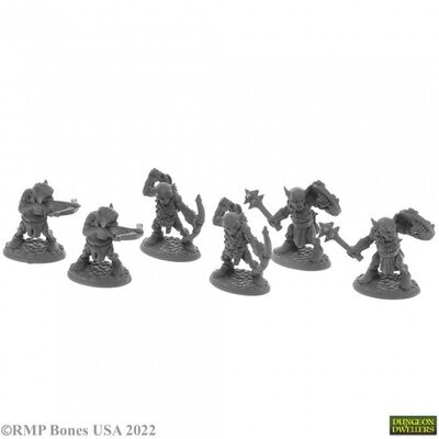 Goblin Pillagers (6) - Bones USA - Reaper Miniatures