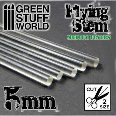 Acrylic Rods - Round 5 mm CLEAR - Greenstuff World