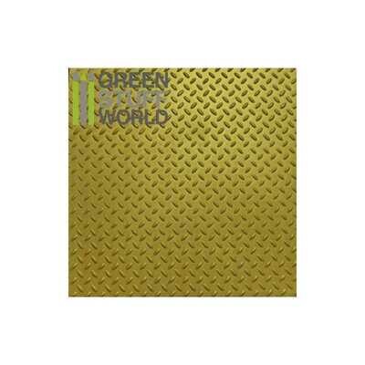 ABS Plasticard - Thread DIAMOND Textured Sheet - A4 - Greenstuff World