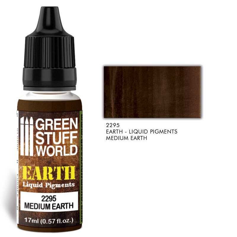 Liquid Pigments MEDIUM EARTH - Greenstuff World