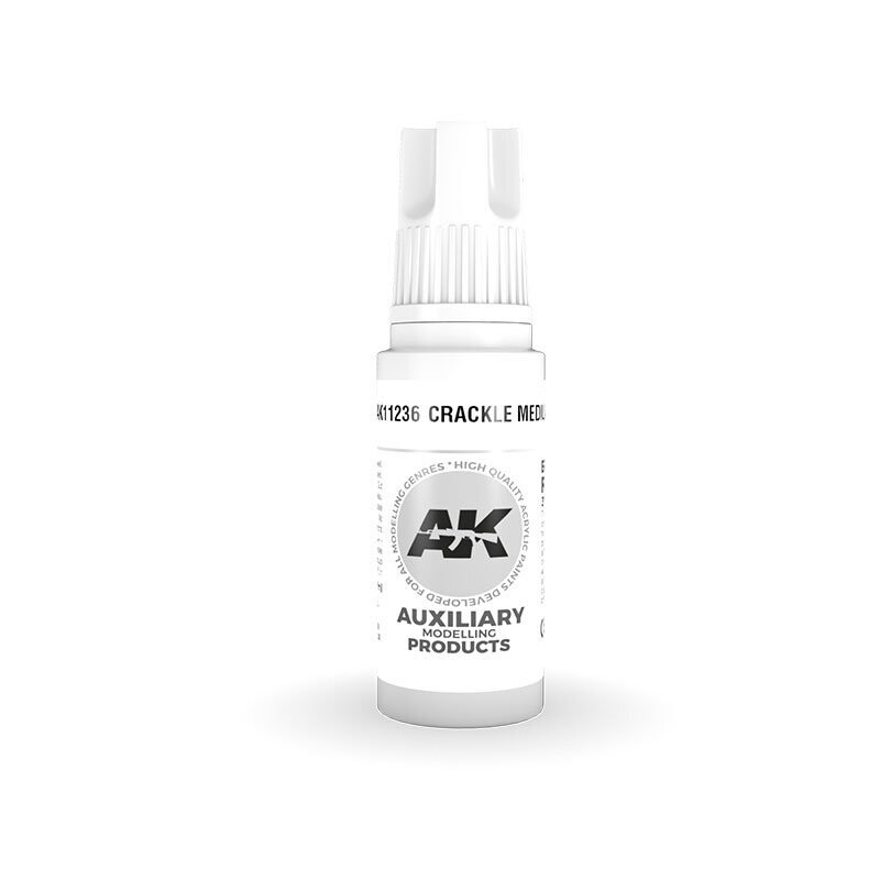 Crackle Medium -(3rd-Generation)-(17mL) - AK Interactive