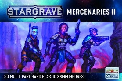 Stargrave Mercenaries II (Women) - Science Fiction Wargame