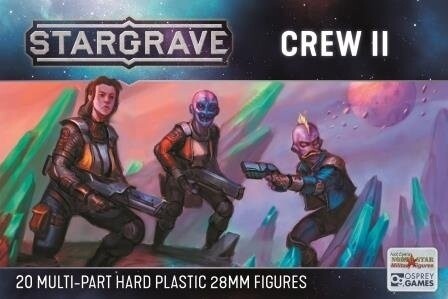 Stargrave Crew II (Women) - Science Fiction Wargame