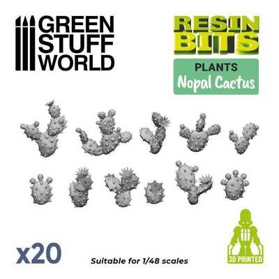 3D-Druckset - Nopal-Kaktus - Greenstuff World