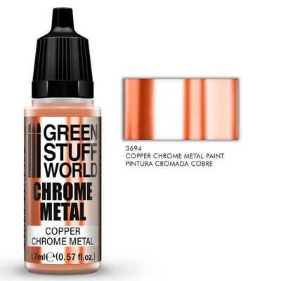 Chromfarbe - KUPFER 17ml - Copper Chrome Metal - Greenstuff World