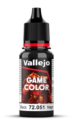 Black 18 ml - Game Color - Vallejo