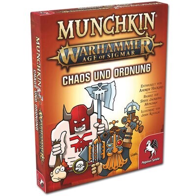 Munchkin Warhammer Age of Sigmar - Chaos und Ordnung - Pegasus Spiele