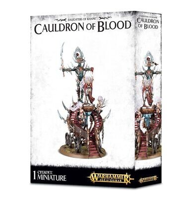 MO: Bloodwrack Shrine Hag Queen Cauldron of Blood - Daughters of Khaine - Warhammer Age of Sigmar - Games Workshop
