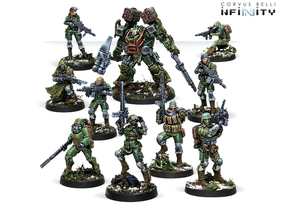 Tartary Army Corps Action Pack - Start Collecting Ariadna - Infinity Tartary Army Corps Action Pack - Start Collecting Ariadna - Infinity