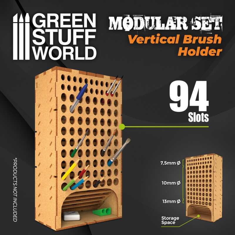 Vertical brush holder - Farbregal Ständer - Greenstuff World