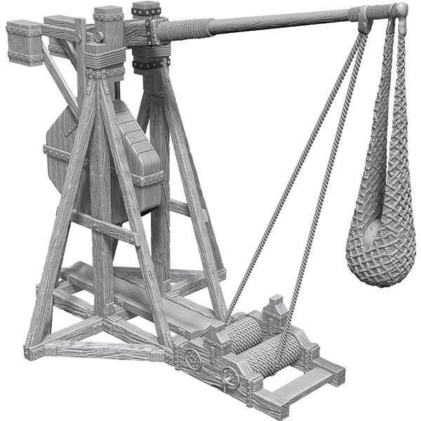 4D WAR MACHINES: TREBUCHET Katapult - D&D Dungeons&Dragons Magic the Gathering - Wizkids