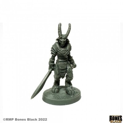 Satyr Warrior - Bones USA - Dungeon Dweller - Reaper Miniatures