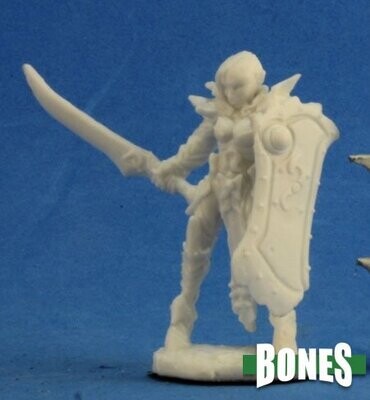 Cassiatta, Female Anti-Paladin Human Fighter - Bones - Reaper Miniatures