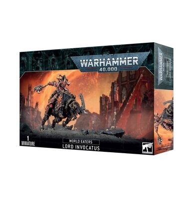 Chaoslord der World Eaters auf Moloch Lord Invocatus - Warhammer 40.000 - Games Workshop