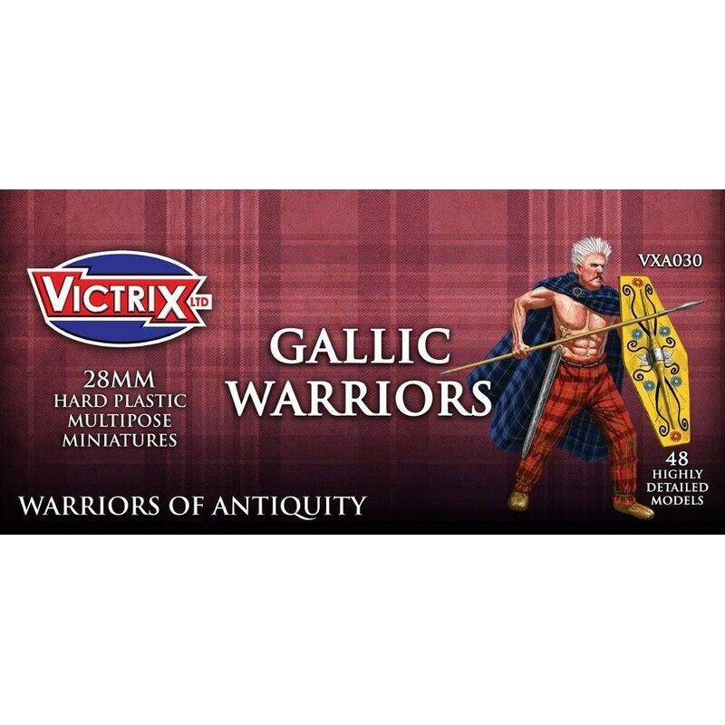 Unarmoured Gallic Warriors - Victrix