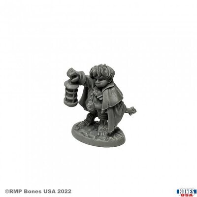 Bergamot, Halfling Scout Halfling Rogue - Bones USA - Dungeon Dweller - Reaper Miniatures