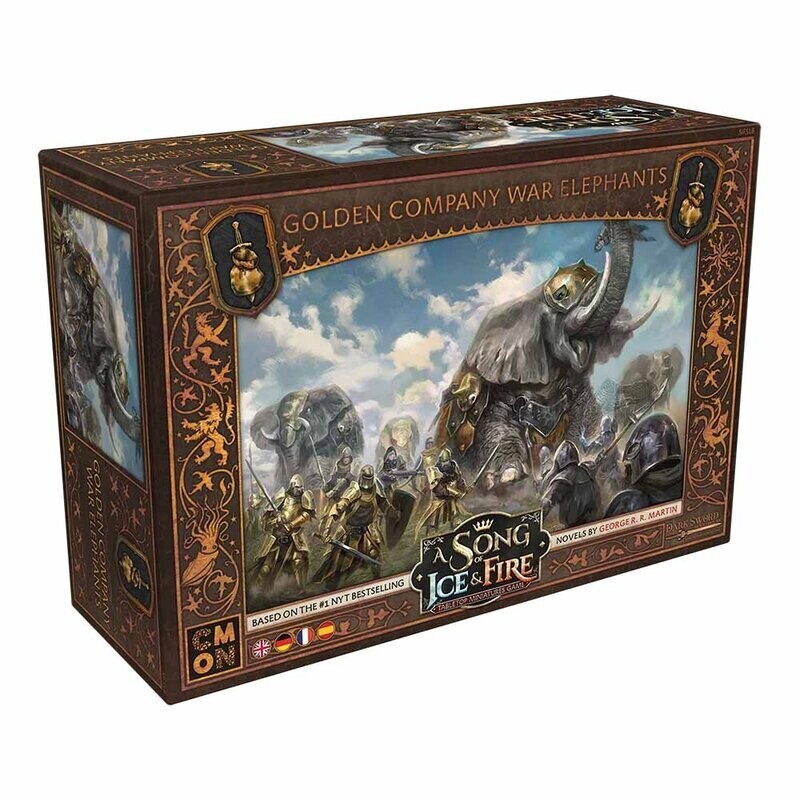A Song of Ice & Fire – Golden Company War Elephants (Kriegselefanten der Goldenen Kompanie) (Multilingual) - EN - DE - FR - SP