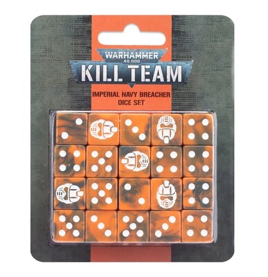 Kill Team: Würfelset der Entertruppen der Imperialen Kriegsflotte Imperial Breacher Dice Set - Games Workshop