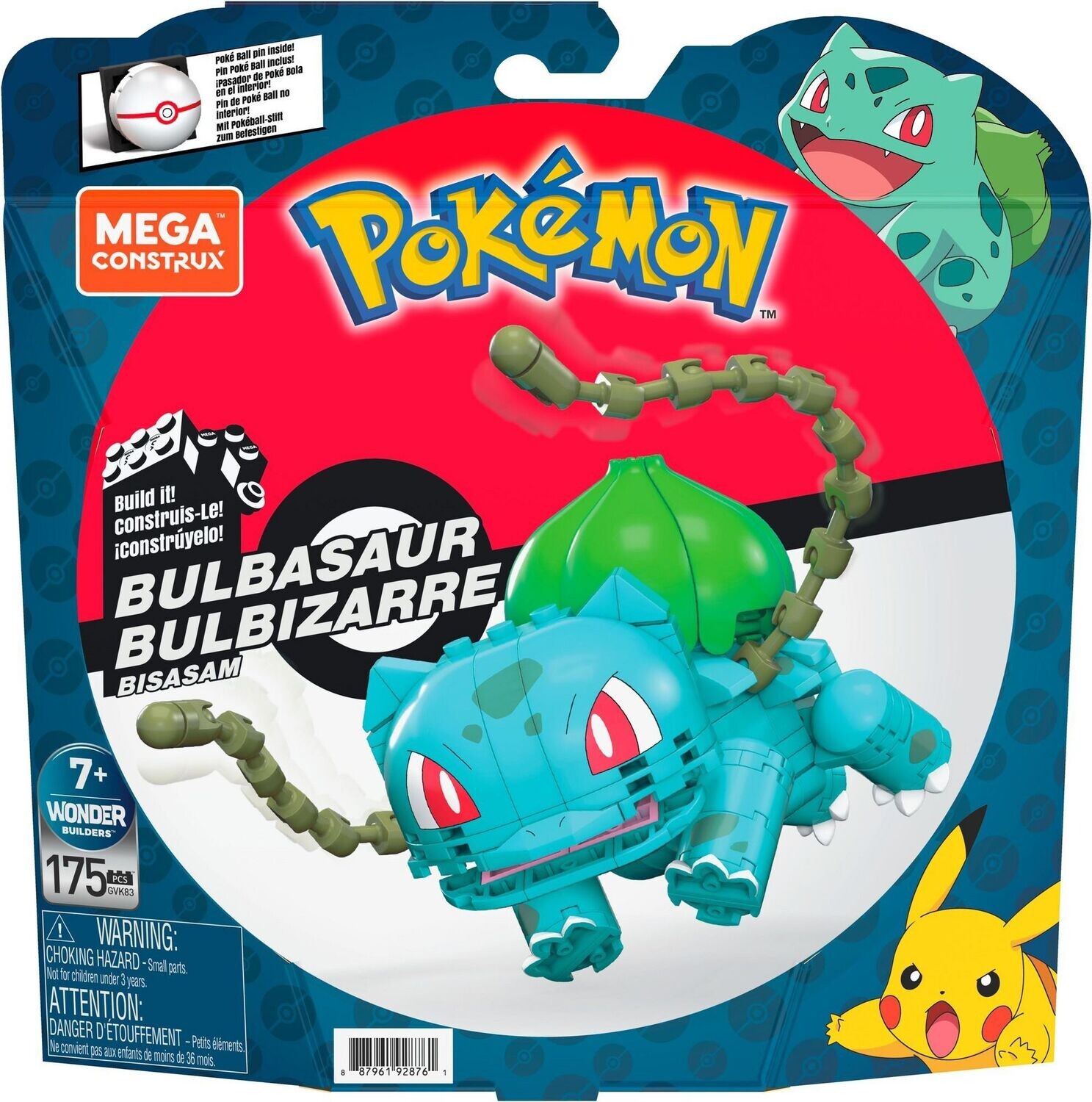 Pokémon Medium Bisasam - Mega Construx
