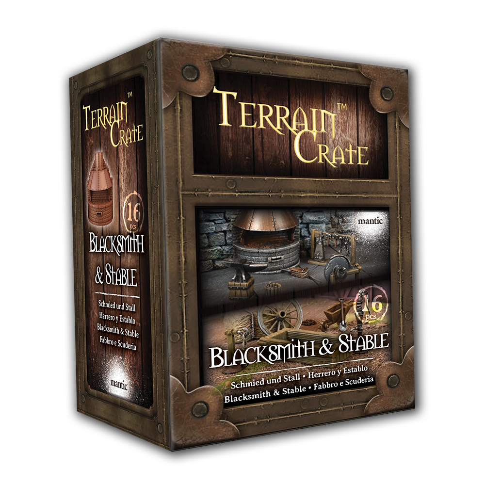 Blacksmith & Stable - Terrain Crate - Mantic Games