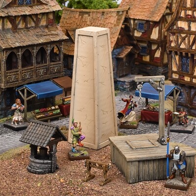 Village Square - Terrain Crate - Mantic Games