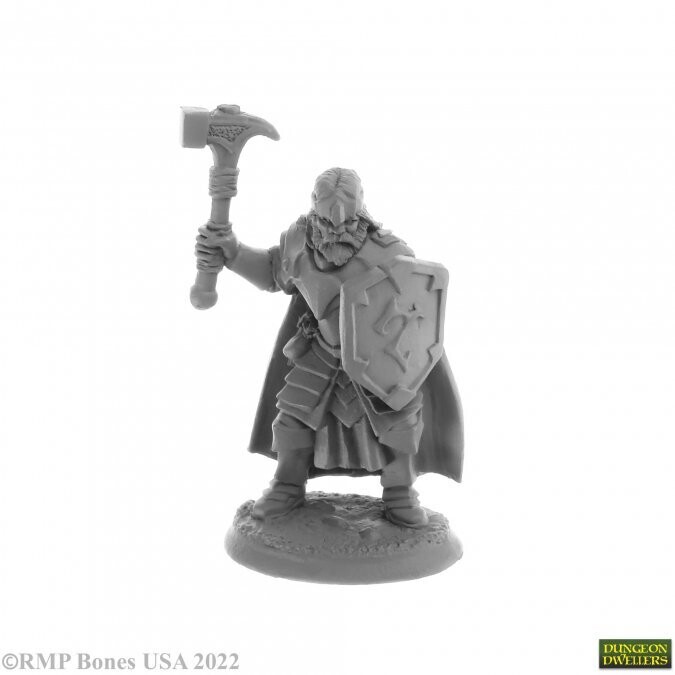Balzador, Cleric Human Cleric Dungeon Dwellers - Reaper Bones USA Miniatures