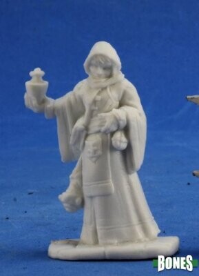 Olivia, Female Cleric Elf Cleric - Bones - Reaper Miniatures