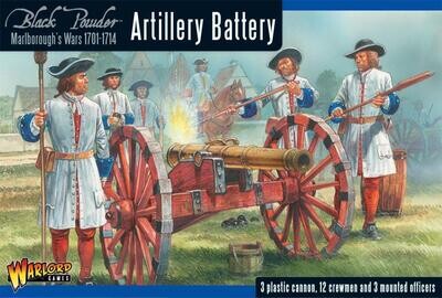 Marlborough's Wars: Artillery battery - Black Powder - Warlord Games