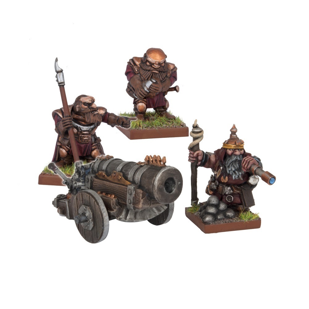 Dwarf Bombard - Dwarfs Zwerge - Kings of War - Mantic Games