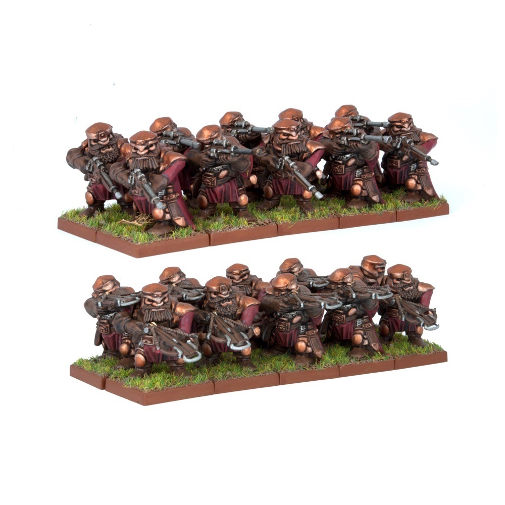 Dwarf Ironwatch Regiment - Dwarfs Zwerge - Kings of War - Mantic Games