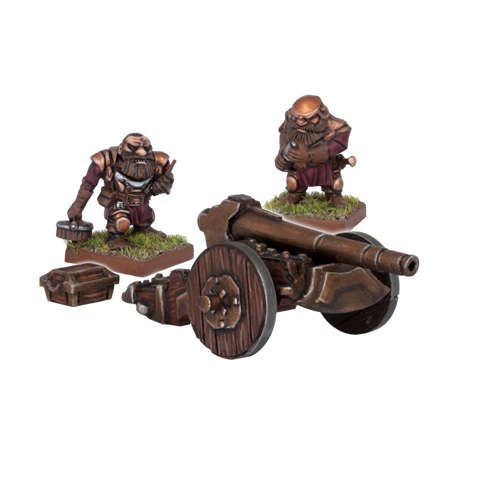 Dwarf Ironbelcher Cannon - Dwarfs Zwerge - Kings of War - Mantic Games