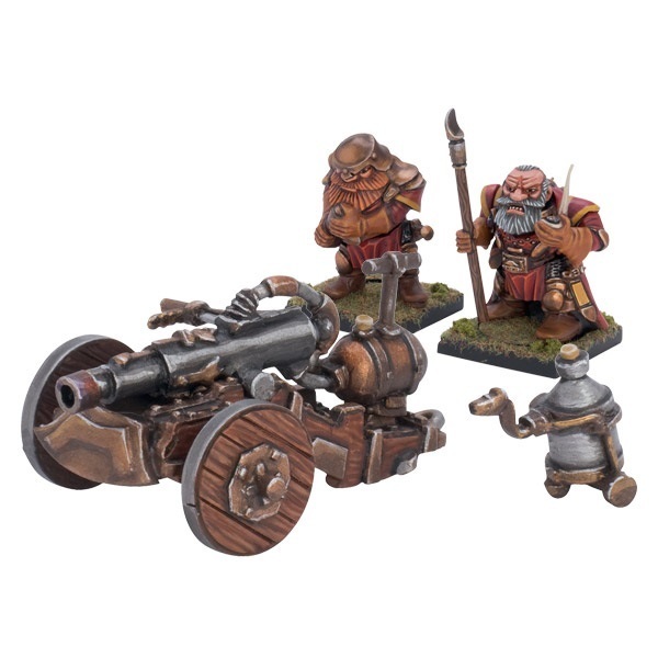 Dwarf Flamebelcher Cannon - Dwarfs Zwerge - Kings of War - Mantic Games