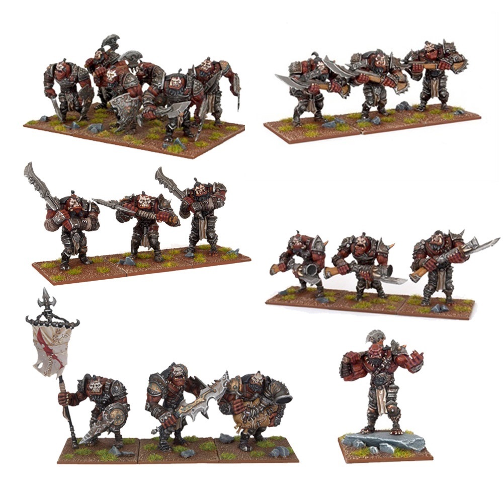 Ogre Starter Force - Oger - Kings of War - Mantic Games