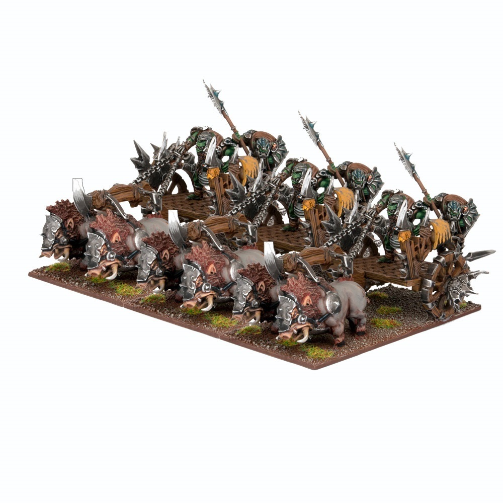 Orc Chariot Regiment - Orks - Kings of War - Mantic Games