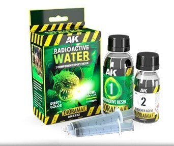 Resin Radioactive Water - 2 Components Epoxy Resin 180ml
AK-Interactive - Diorama - AK Interactive
